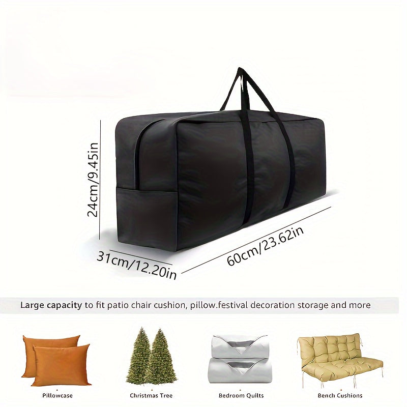 Thick Large Capacity Folding Tote Bag Reusable Grocery Shopping Bag