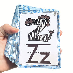 English Alphabet Phonics Flash Cards for Kids - Early Educational Toy Gift