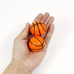 3pcs Mini Foam Sponge Basketball Stress Relief Party Decor