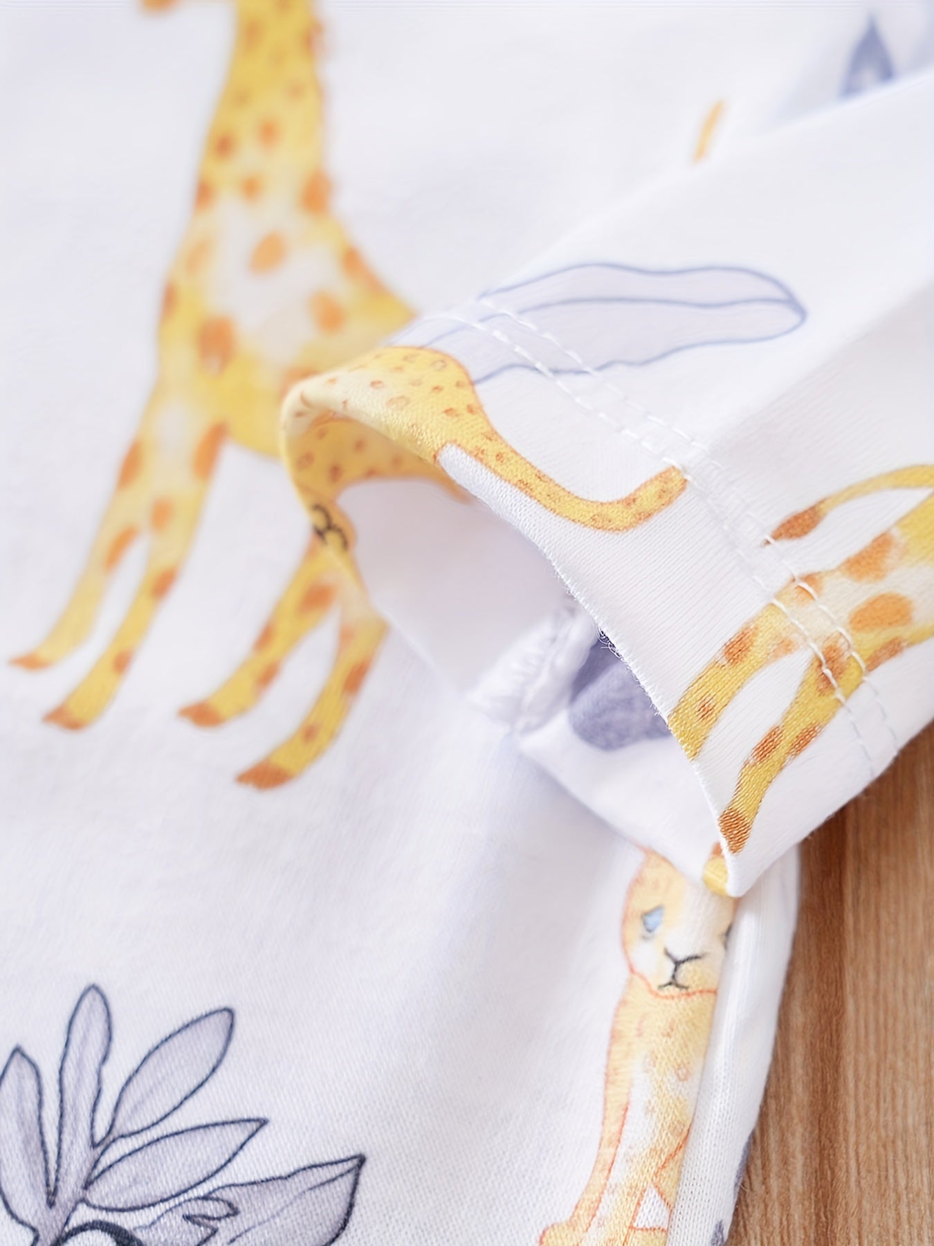 Animal Print Baby Bodysuit