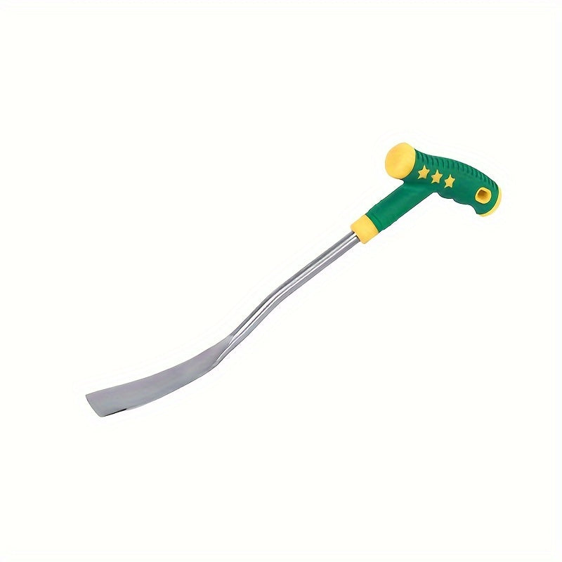 Small T-Shaped Spade Stainless Steel Weeding Trowel Lightweight Hand Tool