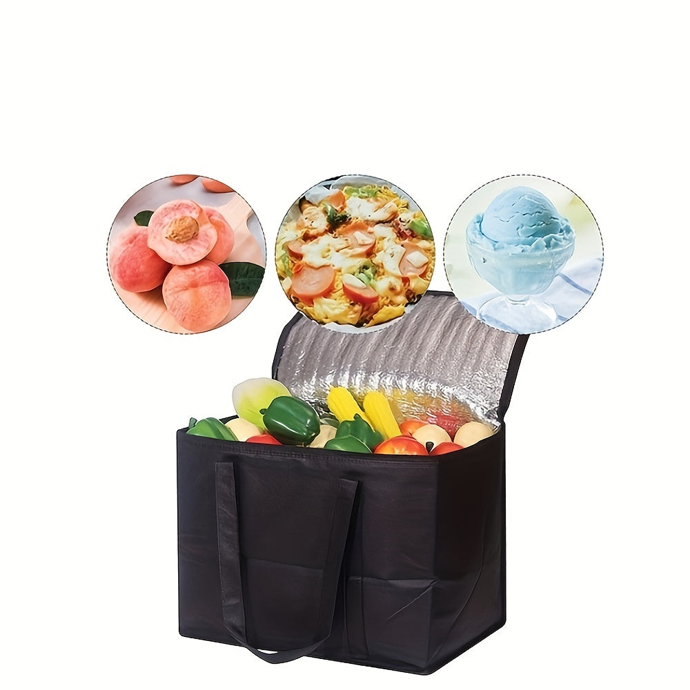 Insulated Cooler Bag for Drinks and Lunch Portable Aluminum Foil Material