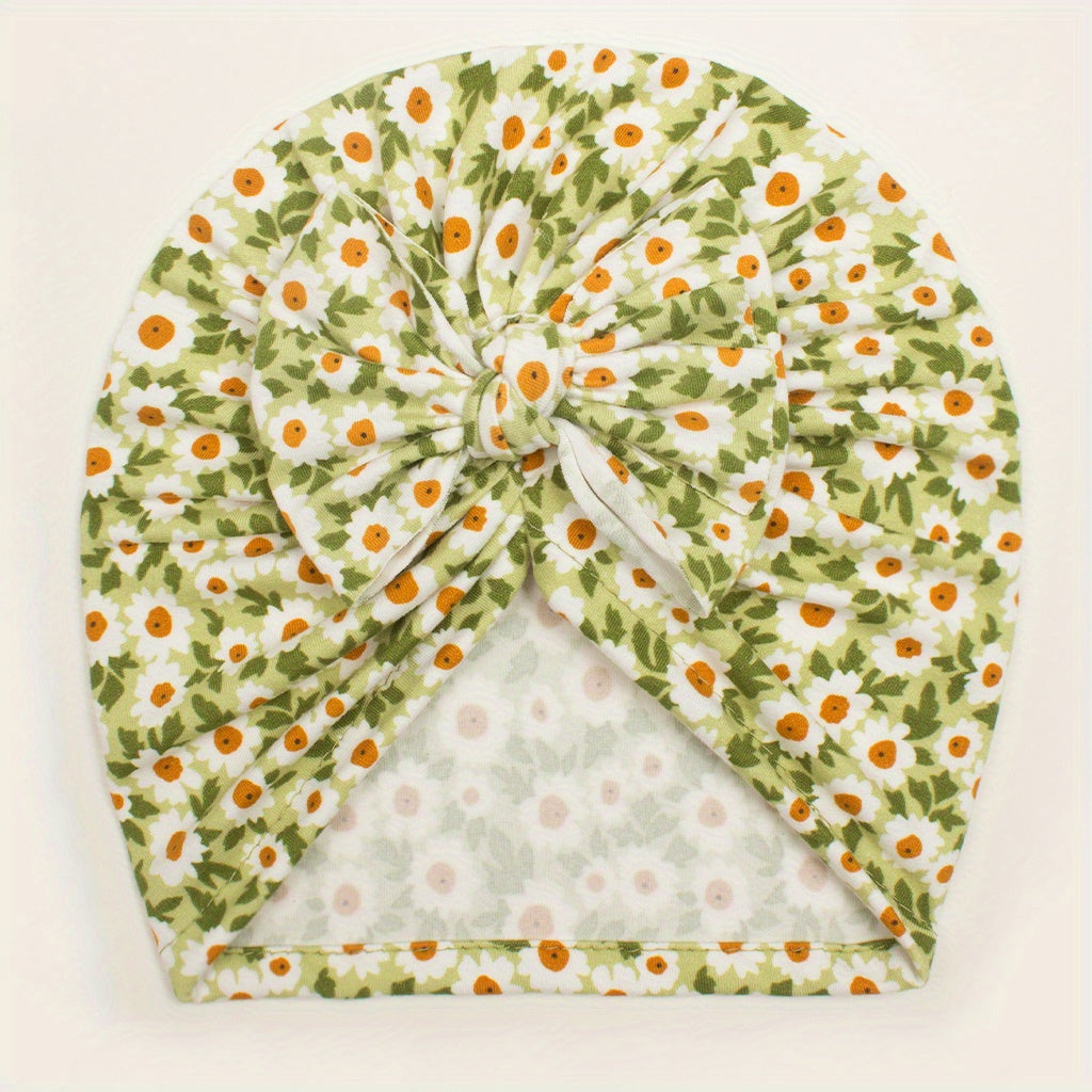 Printed Donut Baby Hat for Newborns in Autumn Winter