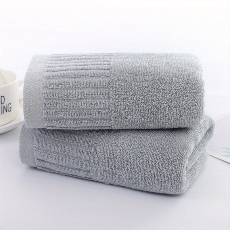 4pcs Solid Cotton Hand Towel Absorbent Soft Face Towel Quick Dry Hand Towels