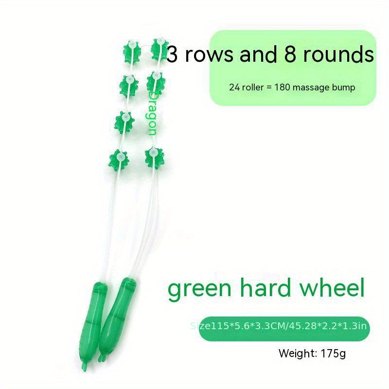 Roller Type Back Strap Massage Device