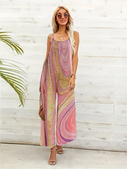 Boho Wide Leg Jumpsuit for Women