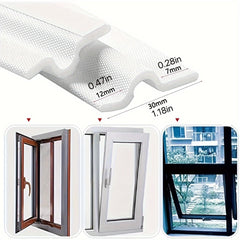 Window Gap Seal Strip Self Adhesive Weatherproofing Stripping