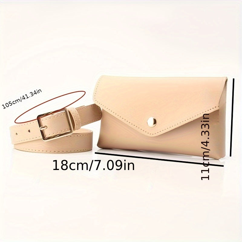 Mini Waist Bag for Phone & Keys with Belt