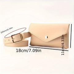 Mini Waist Bag for Phone & Keys with Belt