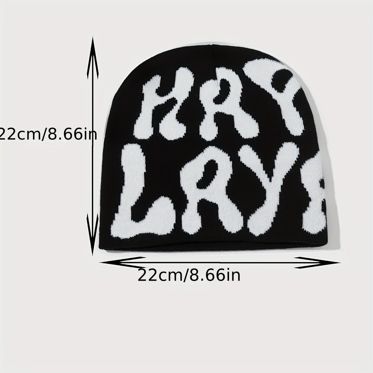 Y2K Hip Hop Candy Knitted Beanie Hat