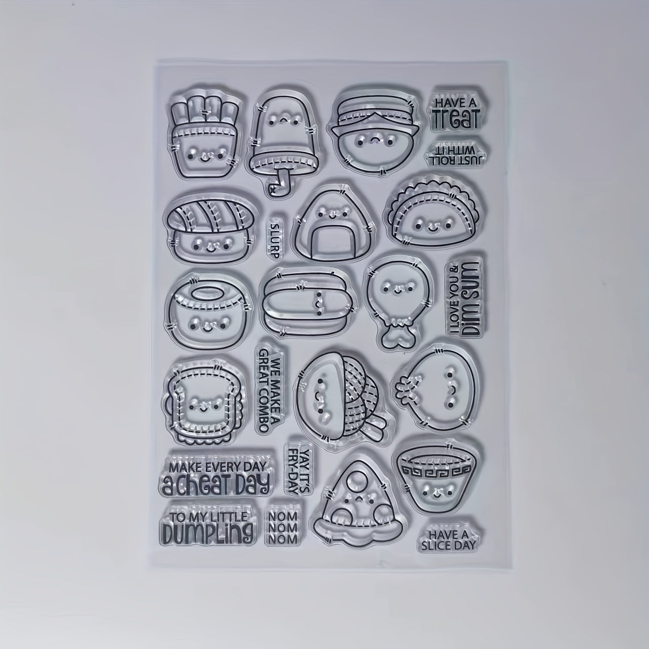 Kitchen Series Clear Stamp for DIY Scrapbook Decoration