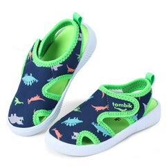 Boys Shark Print Sandals Non-Slip Quick Dry Wading Shoes