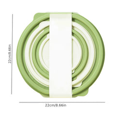 4pcs Heat Resistant Refrigerator Lunch Box Microwave Safe Leak Proof Container