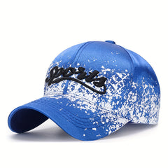 Ink Dot Print Baseball Cap Men Women