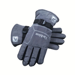 Men's Winter Thick Warm Non-slip Gloves Plus Velvet Large Size