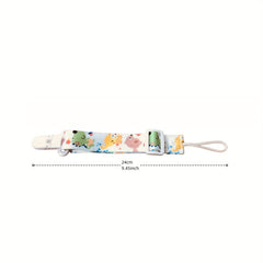 Double Sided Teether Pacifier Chain Soother Clip Toy Lanyard