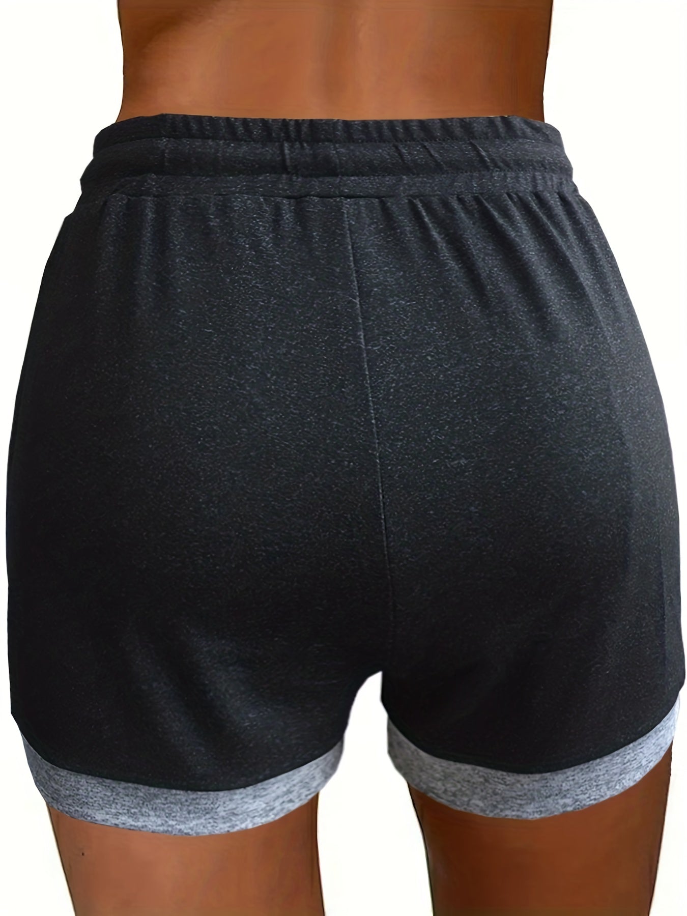 Two Tone Drawstring Shorts for Summer