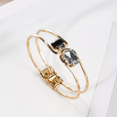 2pcs European Style Crystal Metal Curtain Straps for Home Decor