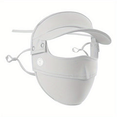 Sunproof Mask With Detachable Brim UV Protection Face Covering