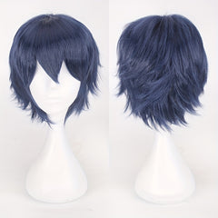 Anime Cosplay Wig Harajuku Short Hair Funky Wig For Halloween Party