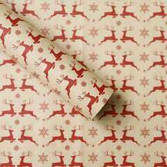 Christmas Gift Wrapping Paper Deer Tissue Paper Bouquet Supplies