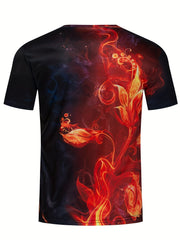 Men's Graphic T Shirt for Spring/Summer - Comfortable & Breathable