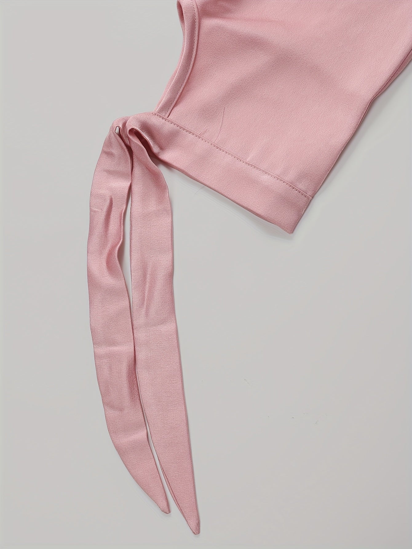 Casual Blazer Women's Plus Solid Knot Half Sleeve Lapel Collar Blazer
