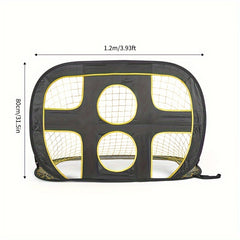 Portable Soccer Goal Detachable Double Hole Soccer Goal