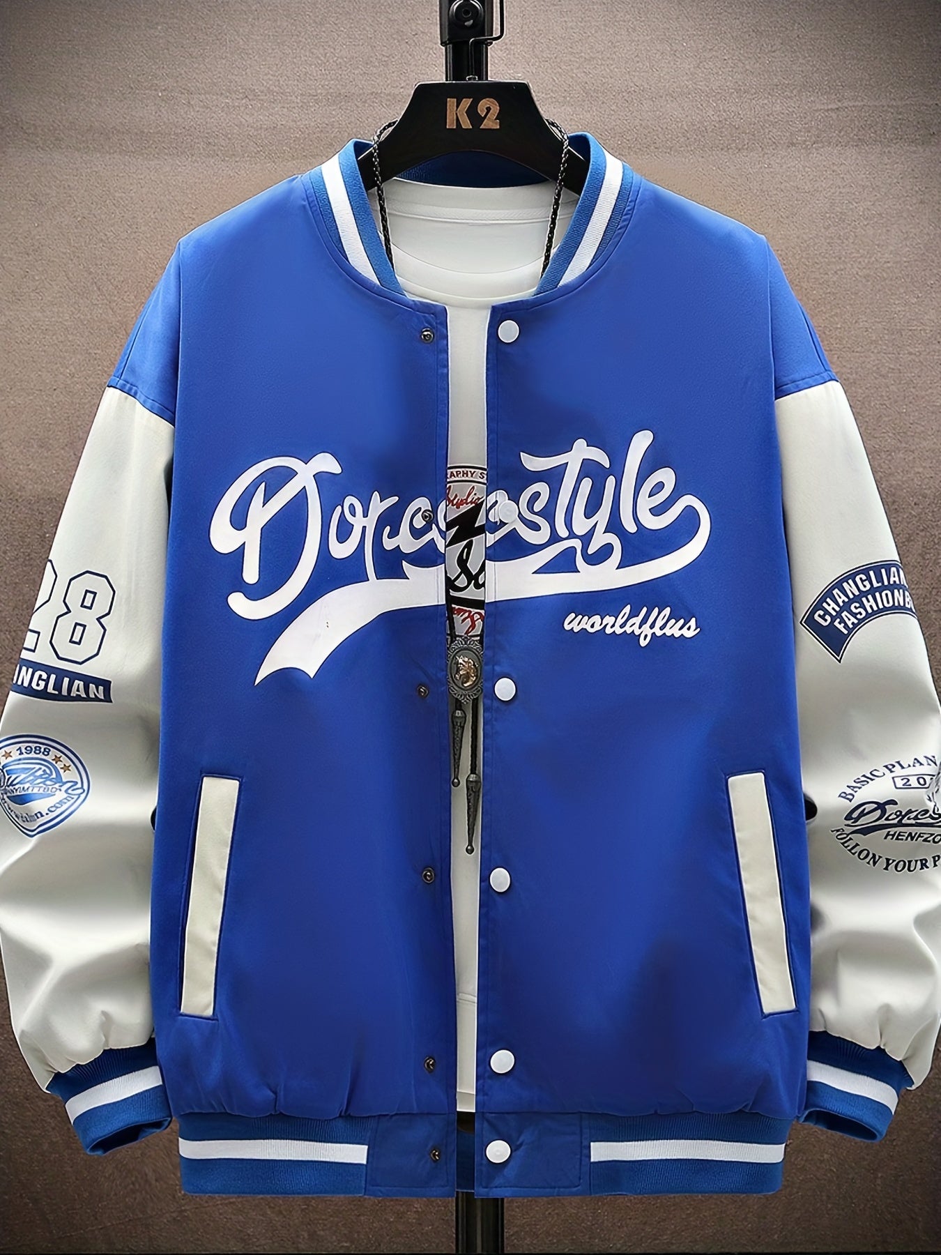 Men's Varsity Jacket Spring Fall Coat