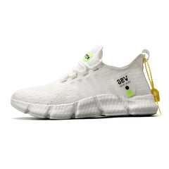 Men's Breathable Mesh Lightweight Knit Shoes for Running & Sports