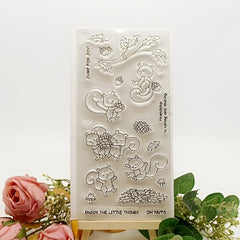 Squirrel Clear Stamp for Crafts