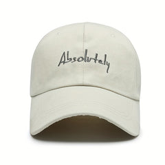 Embroidered Baseball Cap Spring Autumn Outdoor Sport Fishing Hat