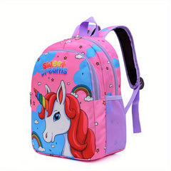 Colorful Cartoon Schoolbags Primary School Students Backpacks