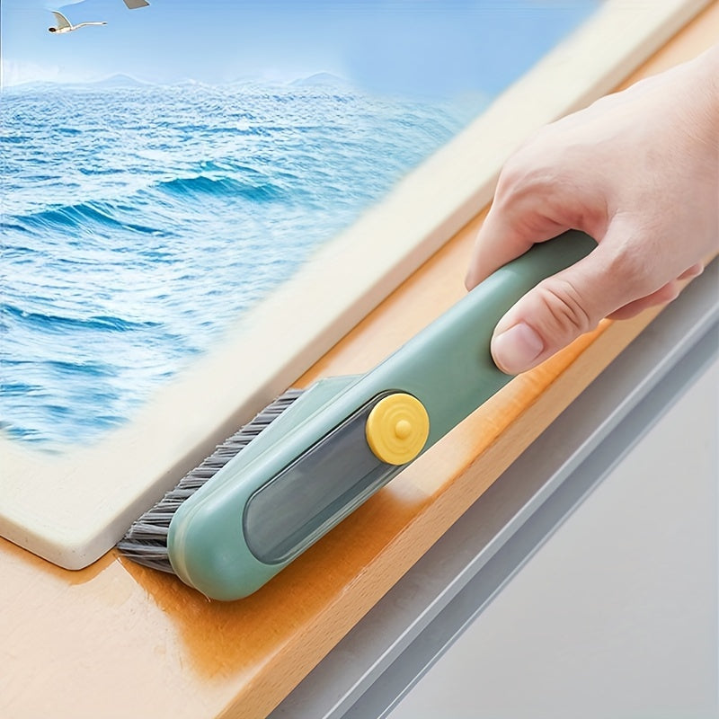 Boat Bathroom Cleaning Brush with Liquid Storage