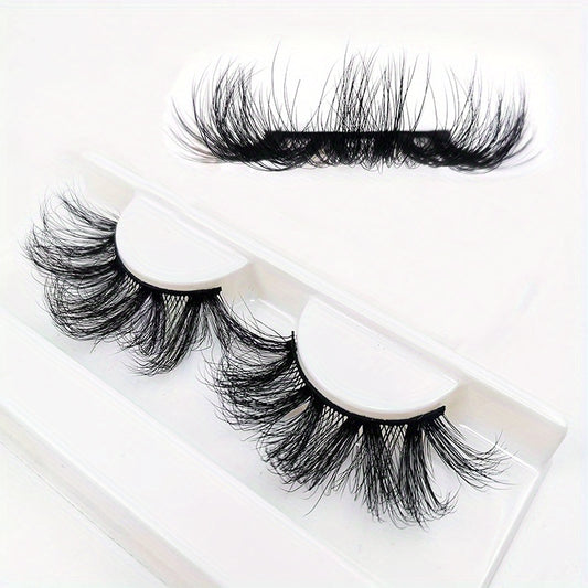 25MM Fluffy Faux Mink Lashes Bulk Pack of Daily False Eyelashes FN0047