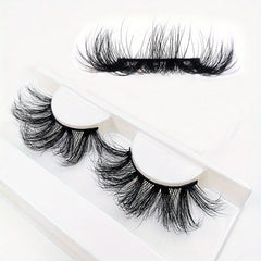 25MM Fluffy Faux Mink Lashes Bulk Pack of Daily False Eyelashes FN0047