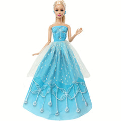 Princess Doll Wedding Dress Party Gown Outfit for 11.5 inch Girl Doll