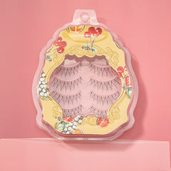 Natural Soft Anime Eyes False Lashes 4 Pairs