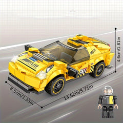 Building Blocks Racing Models Interior Decorations Christmas