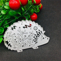 1pc Hedgehog Turtle Metal Cutting Dies Stencil For Greeting Card Decoration