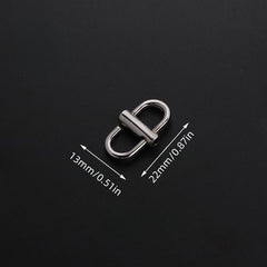 5 Pcs Metal Buckles For Chain Strap Bag Shortening Connector Buckle