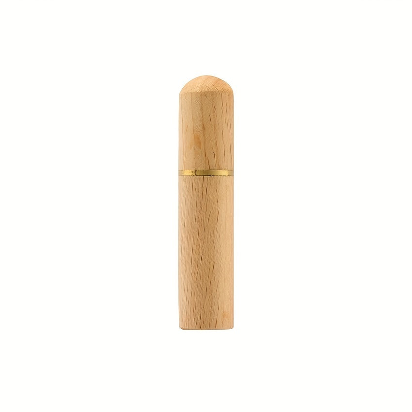 Wooden Needle Thread Box Hand Sewing Needle Tool Storage Cartridge