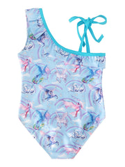 Toddler Girls Unicorn Graphic One Piece Swimsuit