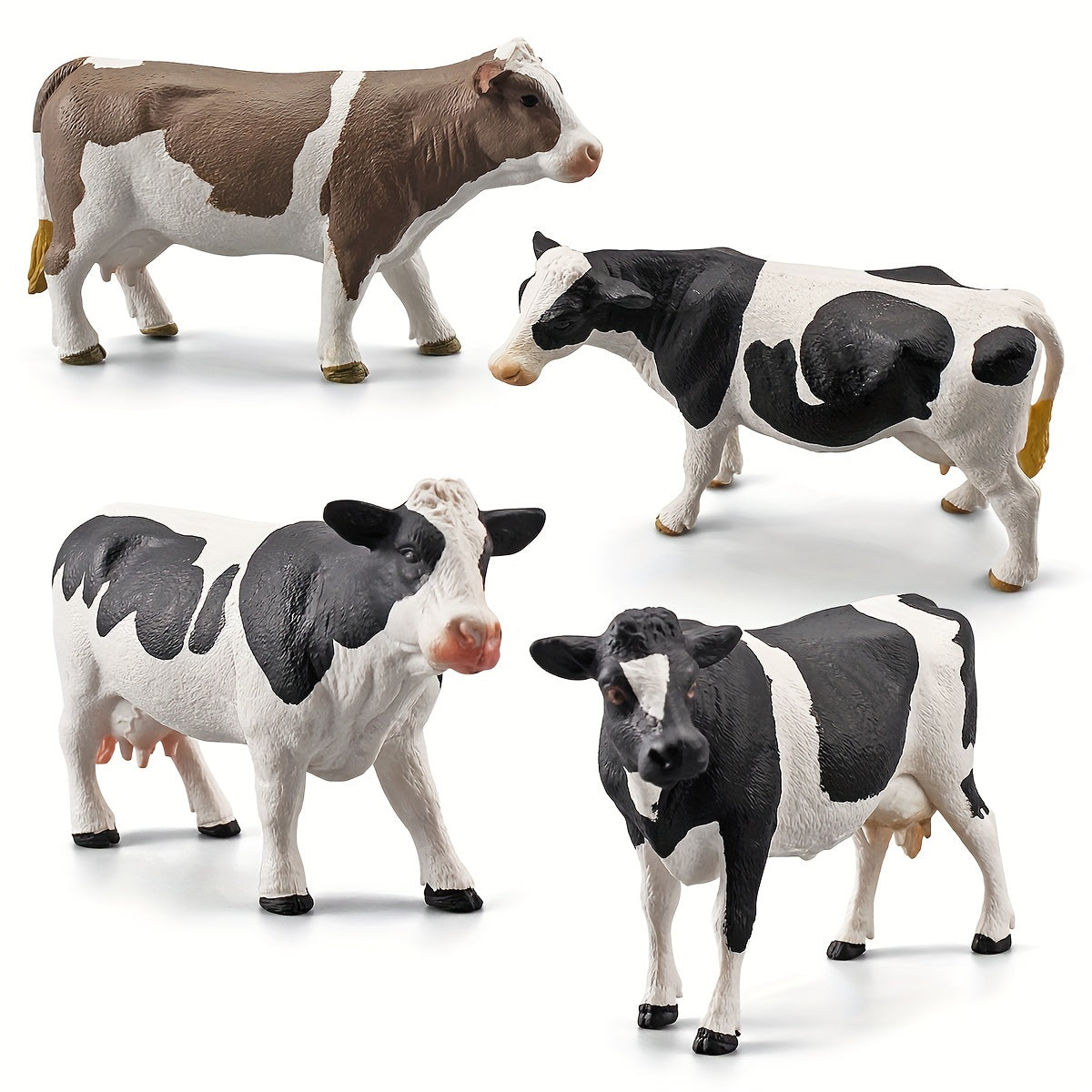 Farm Poultry Livestock Cow Model Ximen Tartar Cow Ornaments
