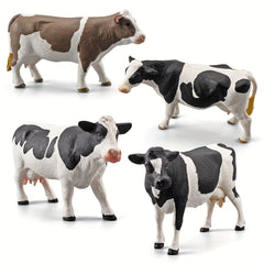 Farm Poultry Livestock Cow Model Ximen Tartar Cow Ornaments