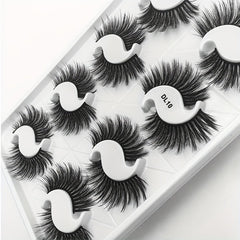 6D Fluffy Wispy Natural Volume False Eyelashes for Wedding Makeup