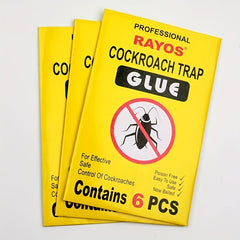 12pcs Cockroach Sticker Trap Sticky Board Insect Traps Indoor Outdoor