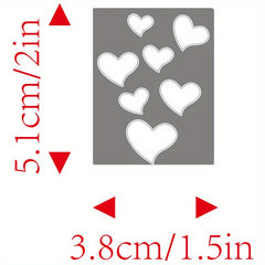 1pc Butterfly Love Snowflake Metal Cutting Dies Stencils Scrapbooking Die cuts
