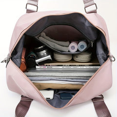 Women's Portable Yoga Bag Dry/Wet Separation Waterproof Luggage Short Travel Bag