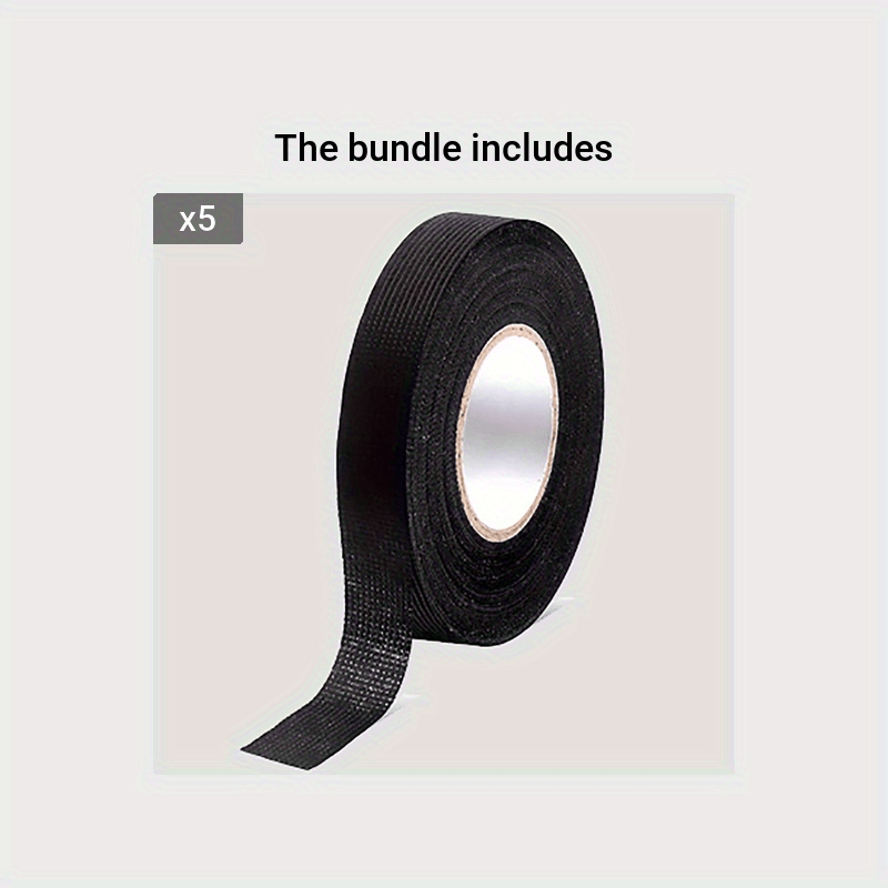 1pc Wire Harness Velvet Tape Flame Retardant Insulation
